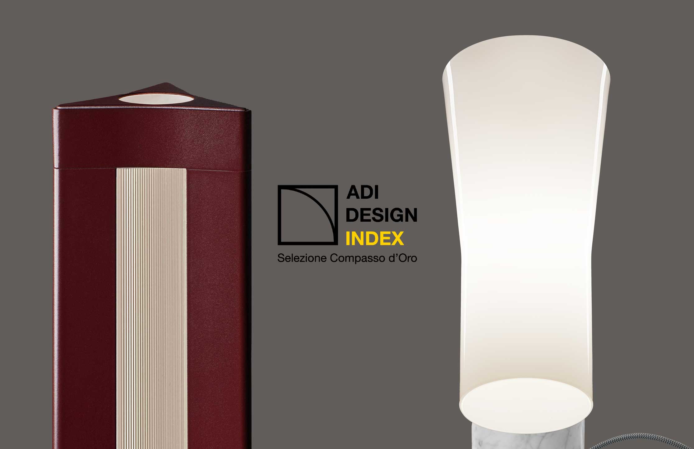 Nile e Chiaroscura selezionate per l’ADI Design Index 2023