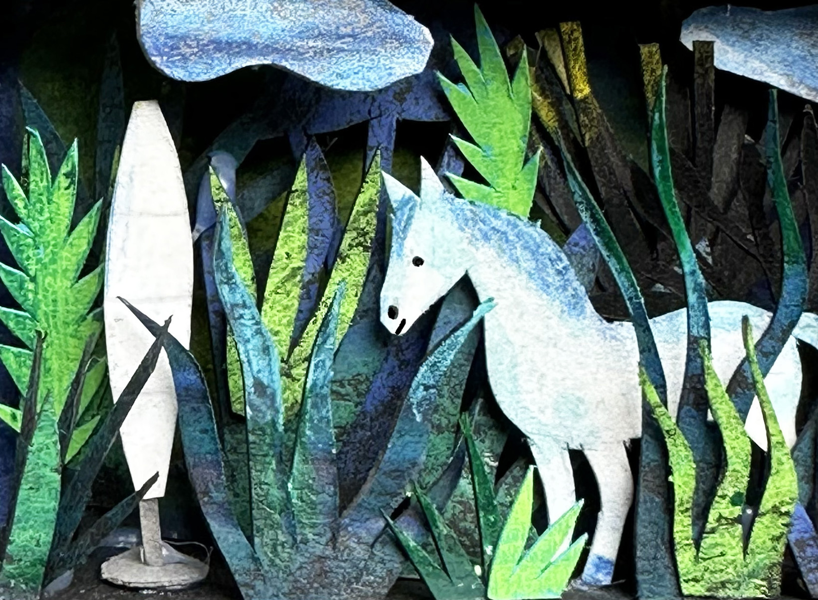 Piccole storie illuminate: i diorami “in scatola” di Antje Damm